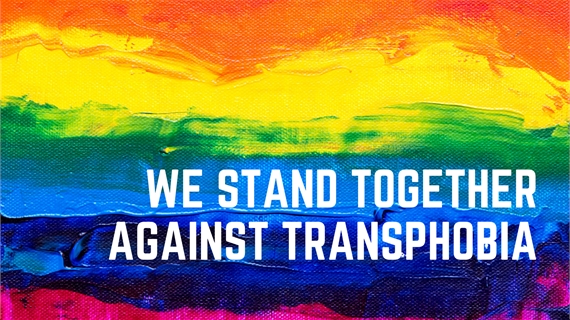 We stand together against transphobia