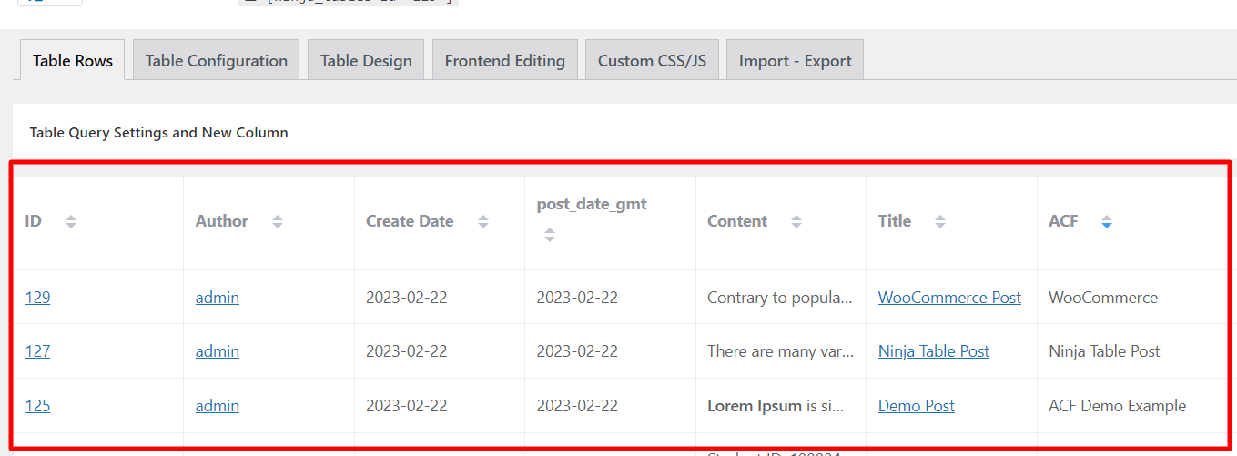 field value in new column